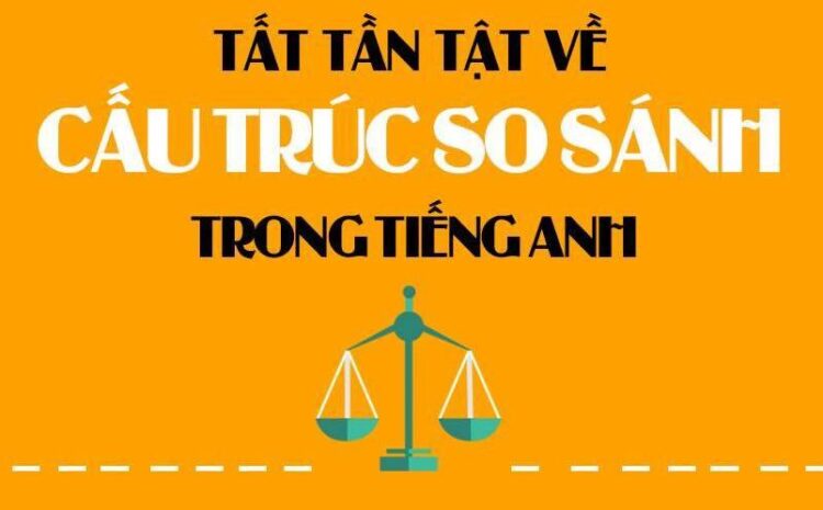 Các dạng so sánh trong tiếng Anh (Comparisons)